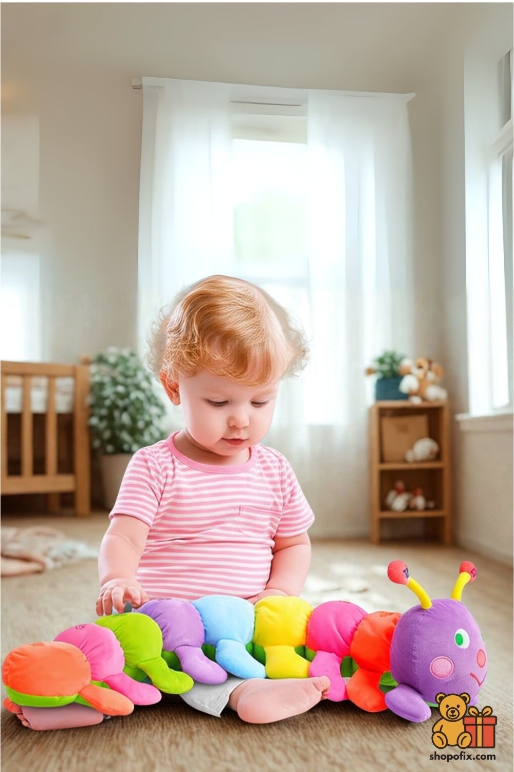 Bundaloo Musical Caterpillar Plush