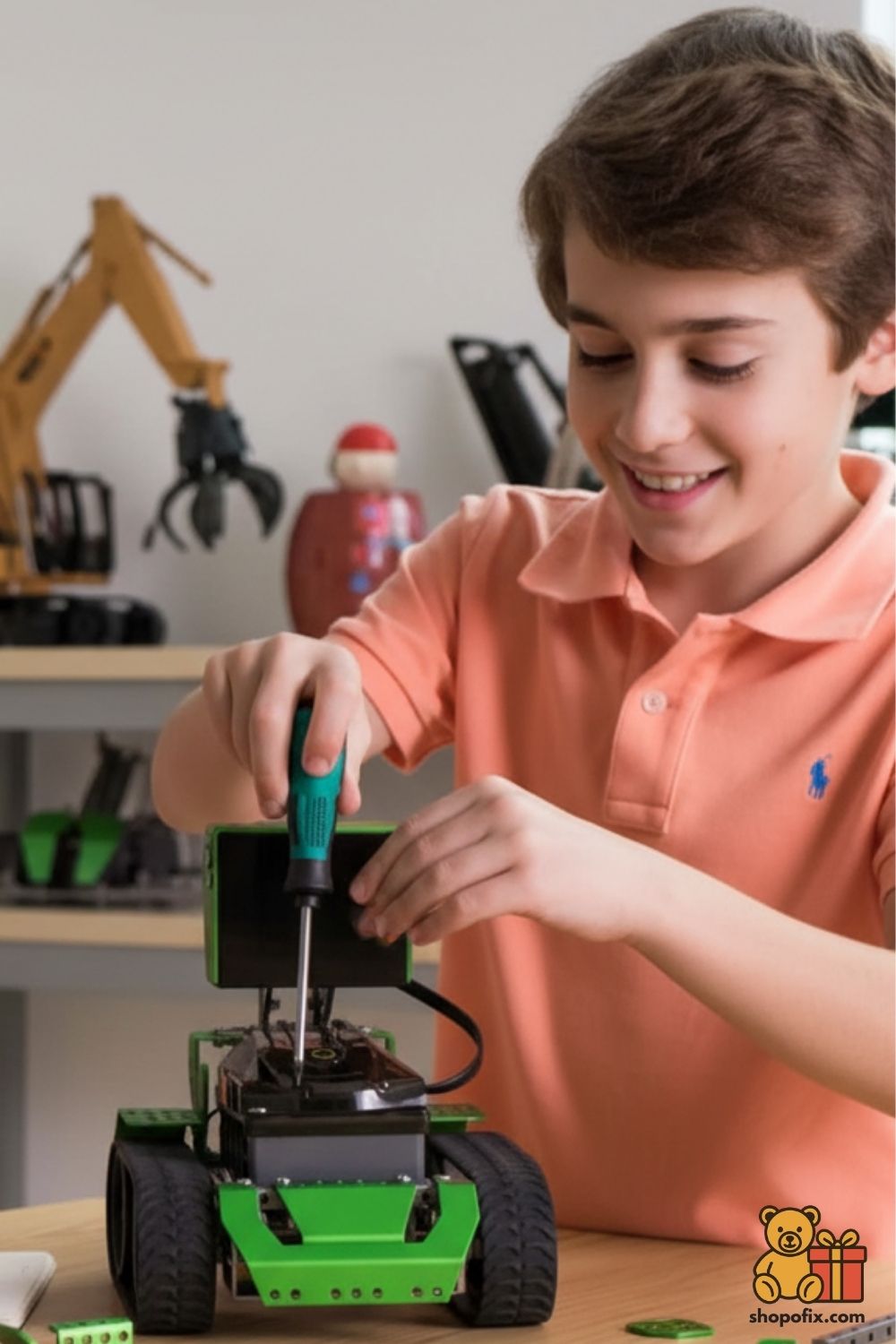 Qoopers 6 in 1 Programming Robot Building Kit