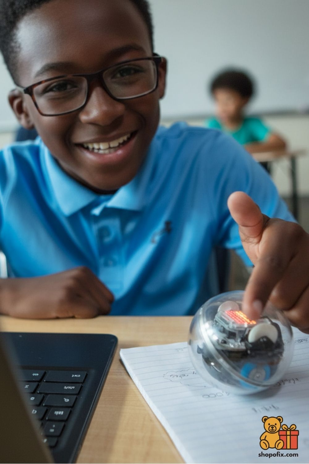 Sphero® Bolt – A programmable sphere-shaped robot