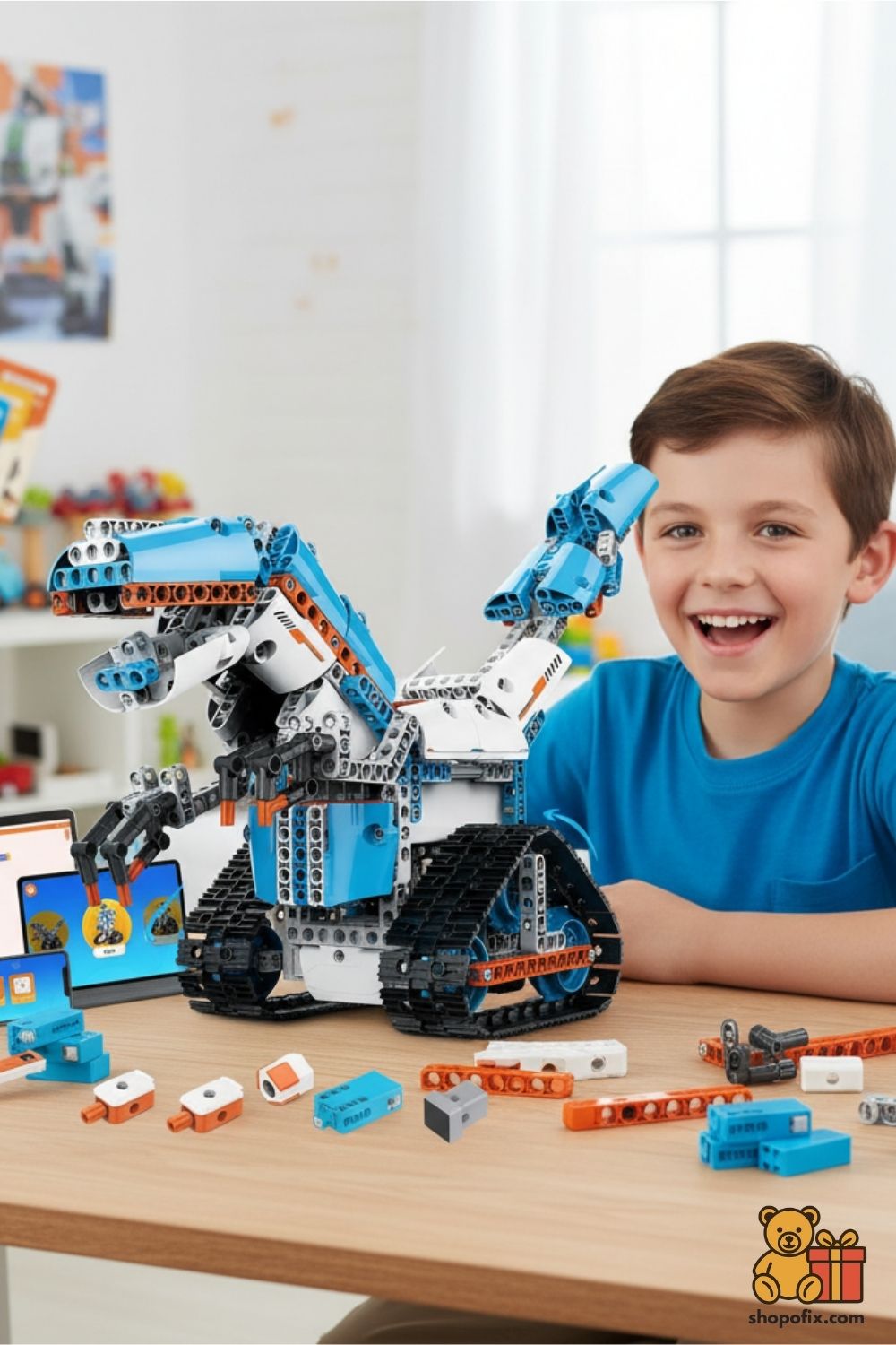 WhalesBot E7 Pro Coding & Remote Control Robot Kit