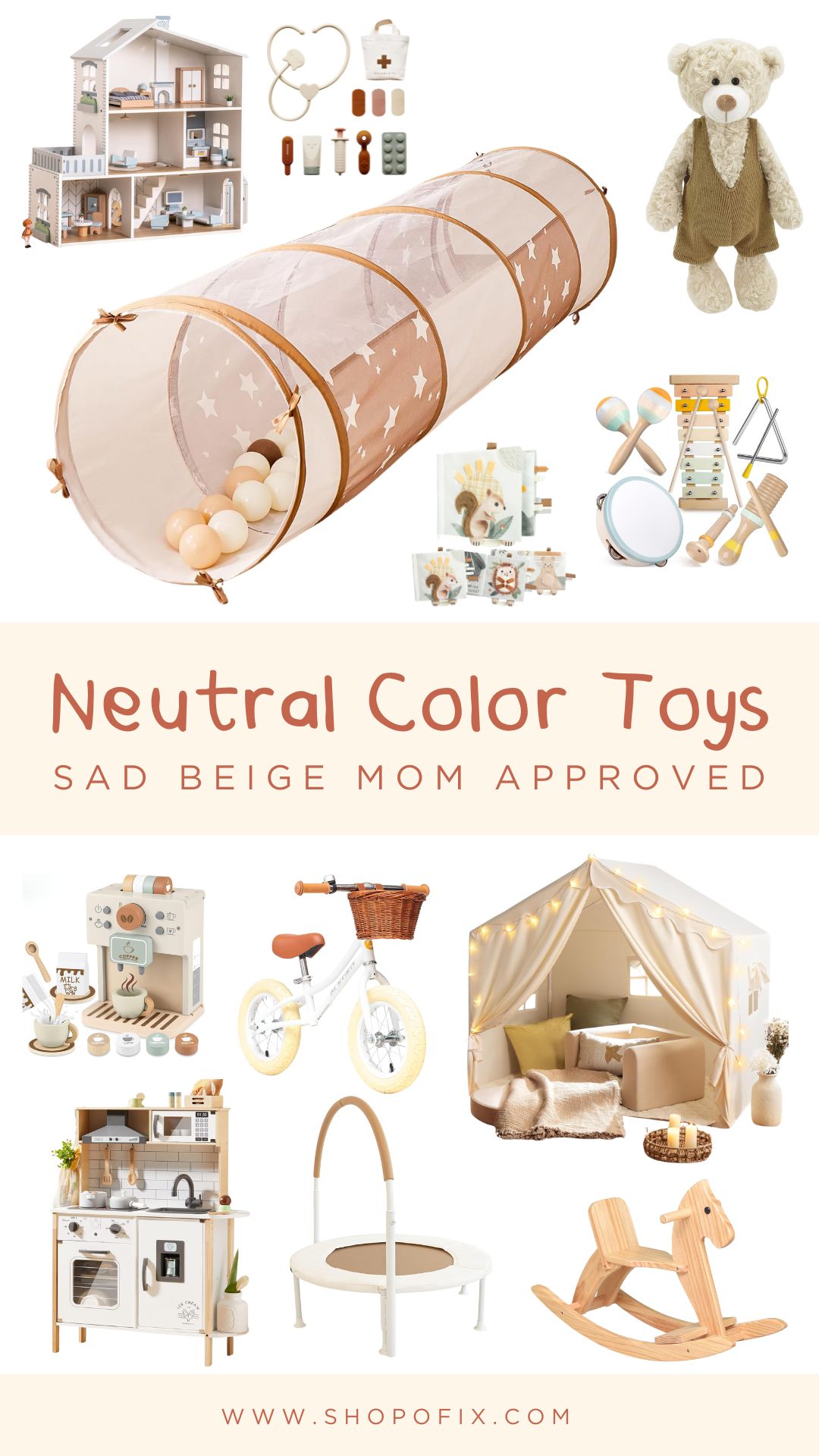 Neutral Color Toys