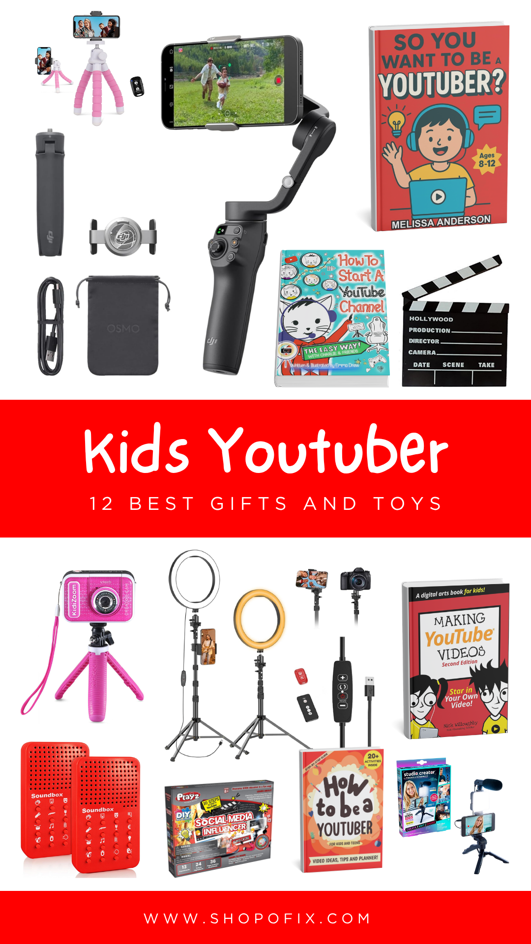 Best Gifts for Kids Who Want to Be a YouTuber