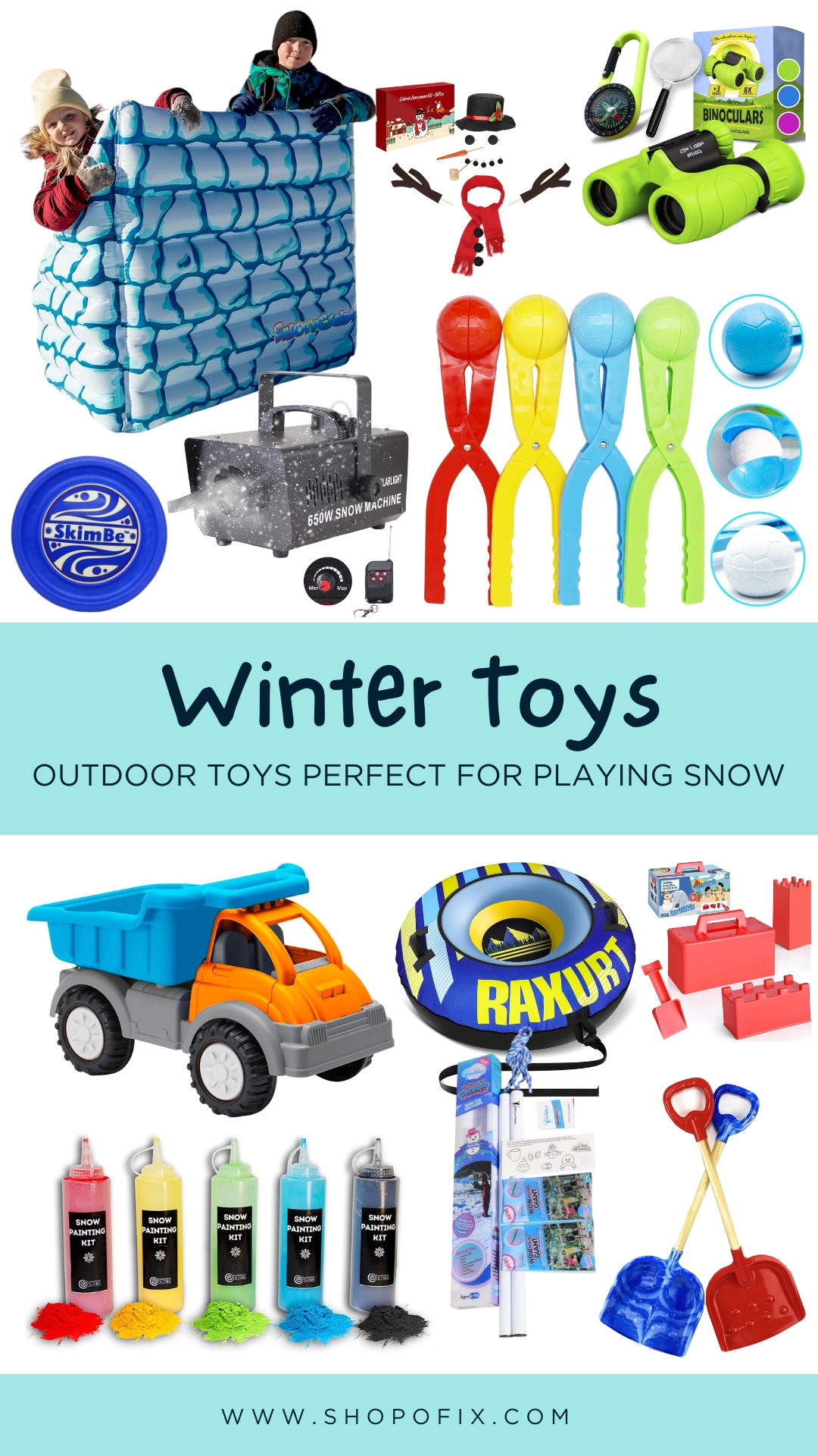 12 Best Outdoor Toys for Winter That Will Get Your Kids Begging to Play with Snow