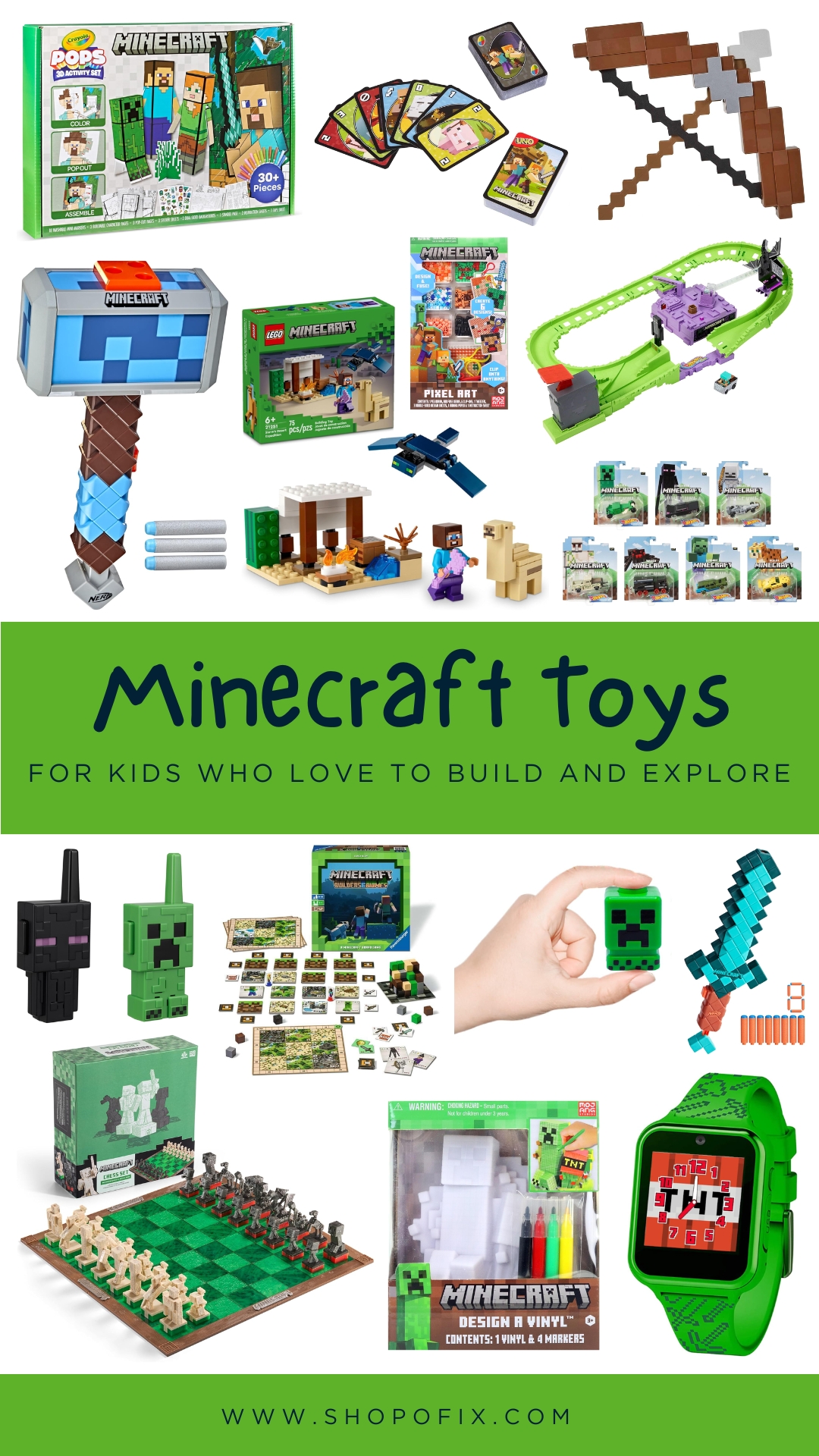 23 Best Minecraft Toys for Kids Who Love to Build and Explore
