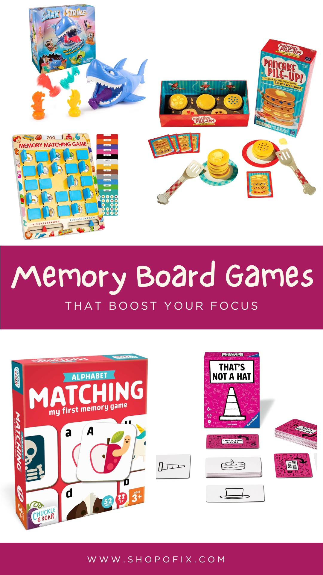 5 Fun and Fast Memory Board Games to Boost Focus