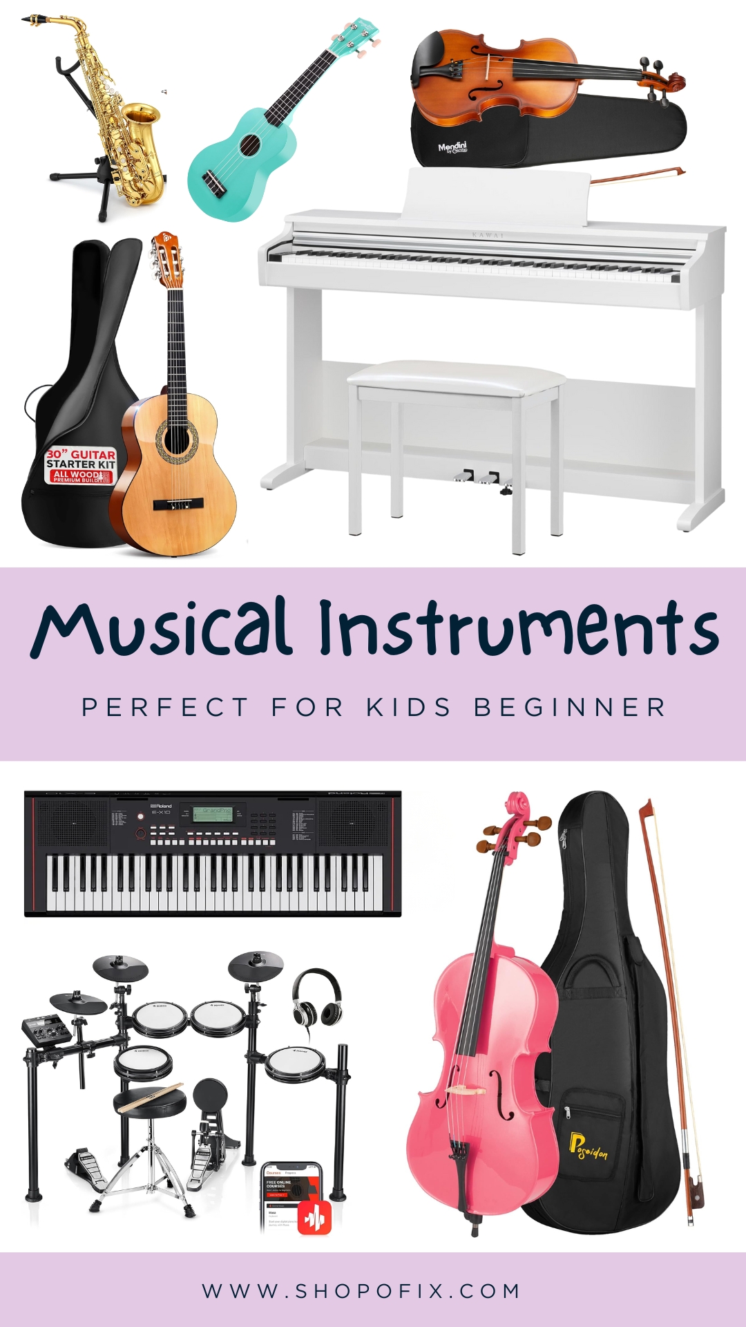 8 Best Musical Instruments for Kids