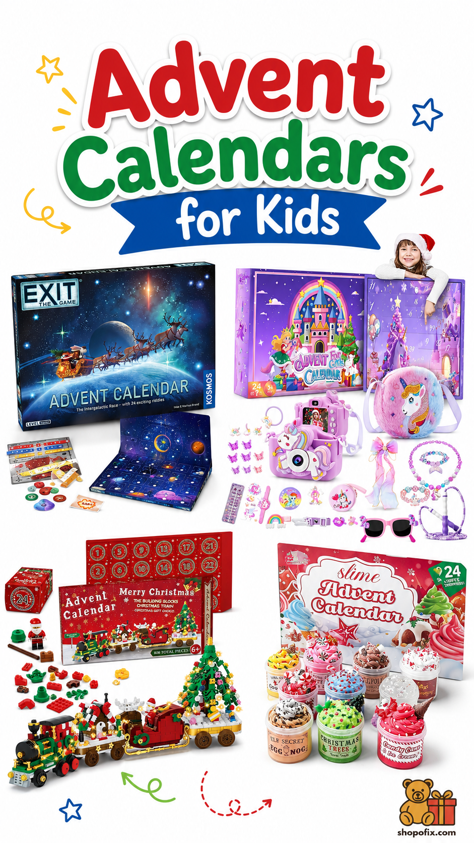 Advent Calendars for Kids