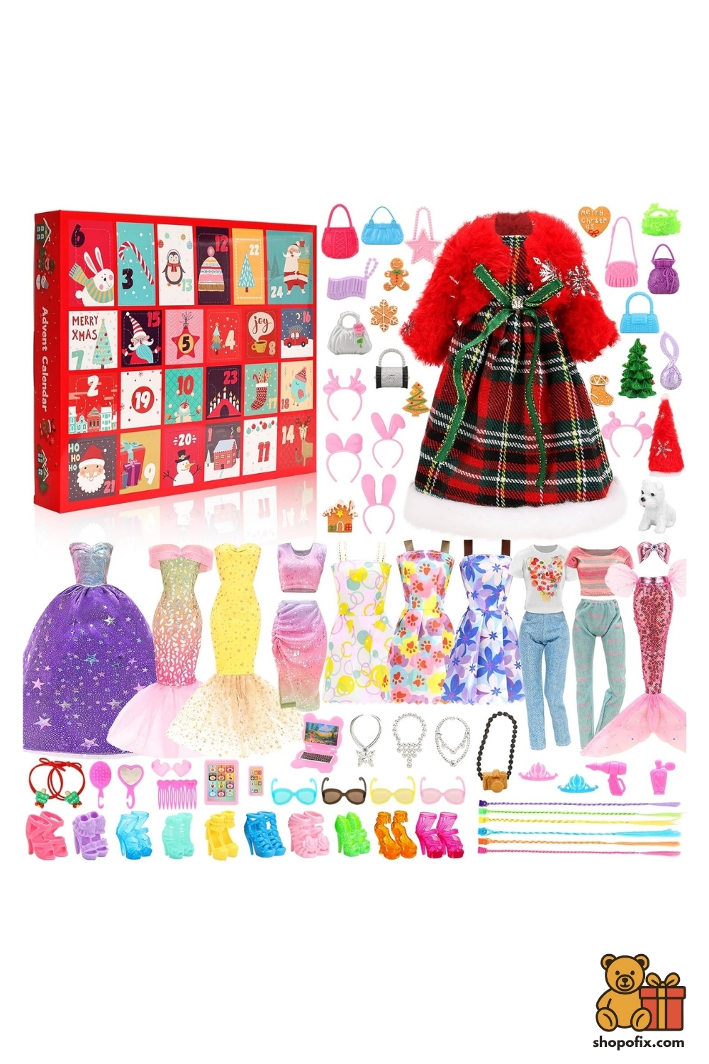Doll Clothes Advent Calendar