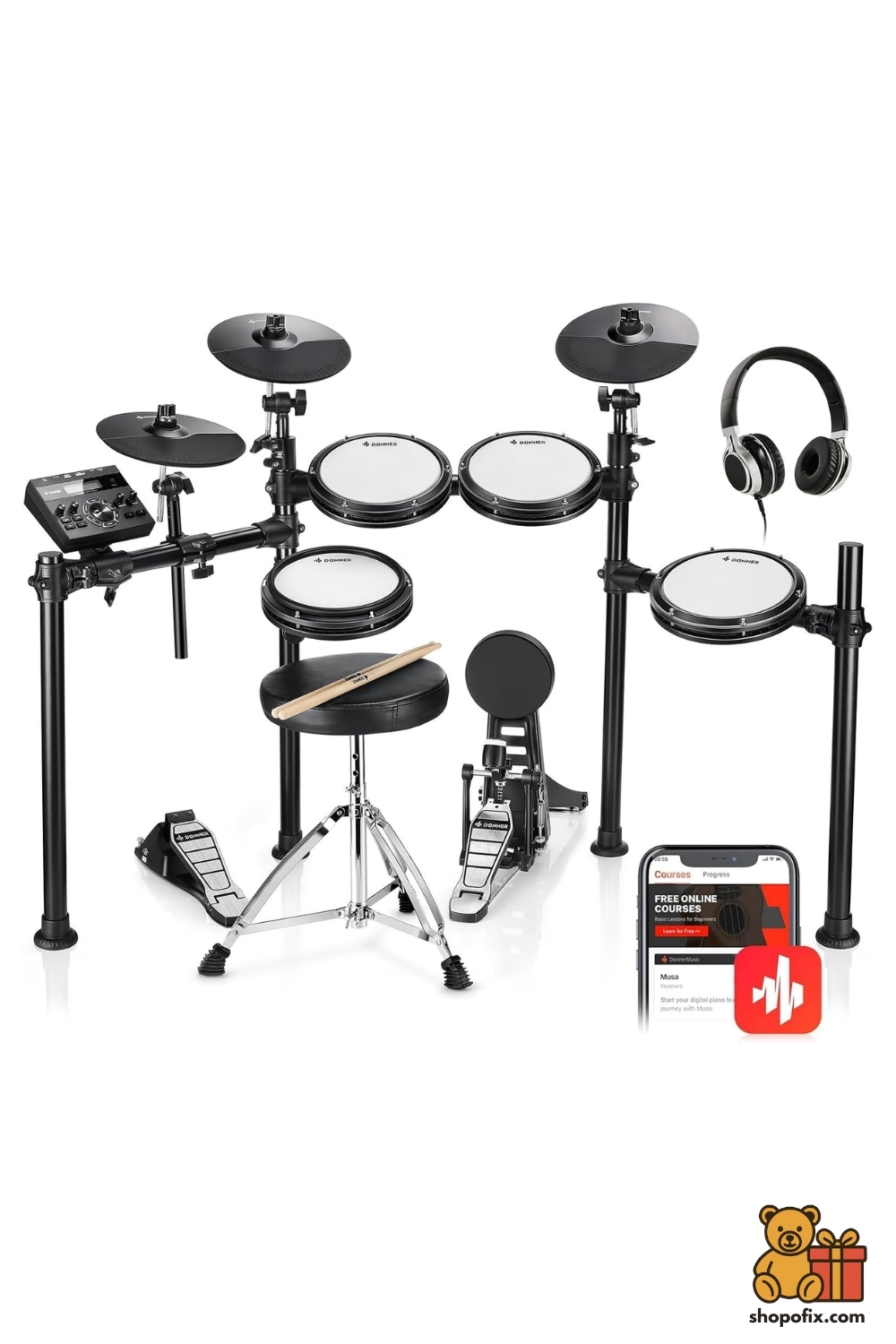 Donner DED-200 Electric Drum Sets