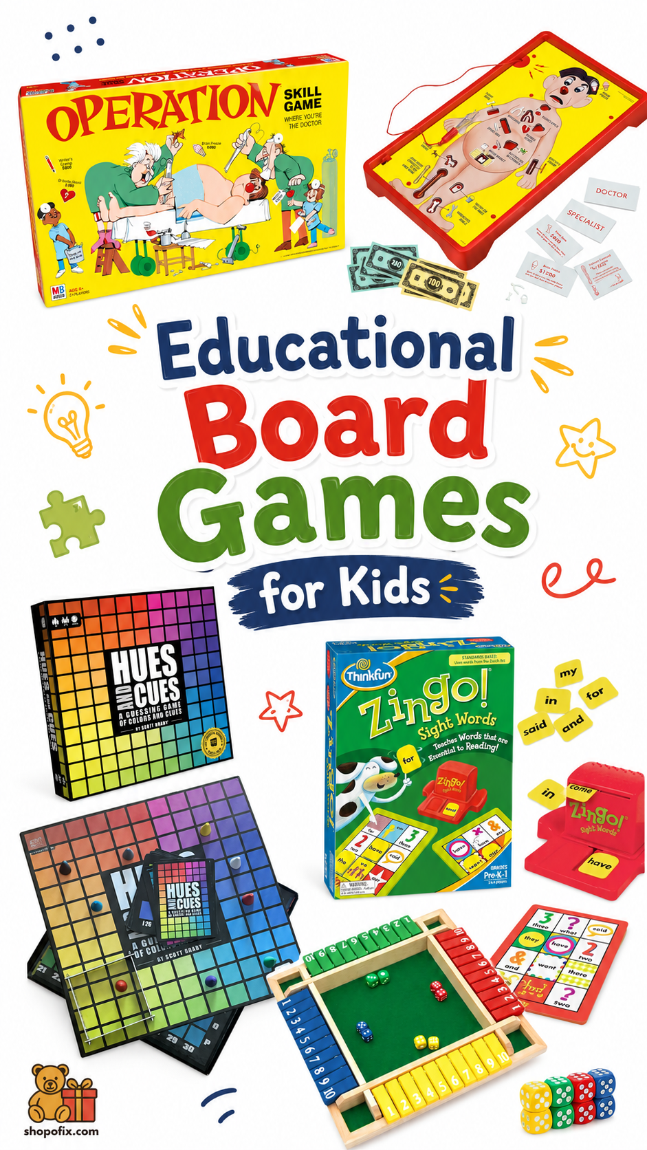 Educational Board Games for Kids