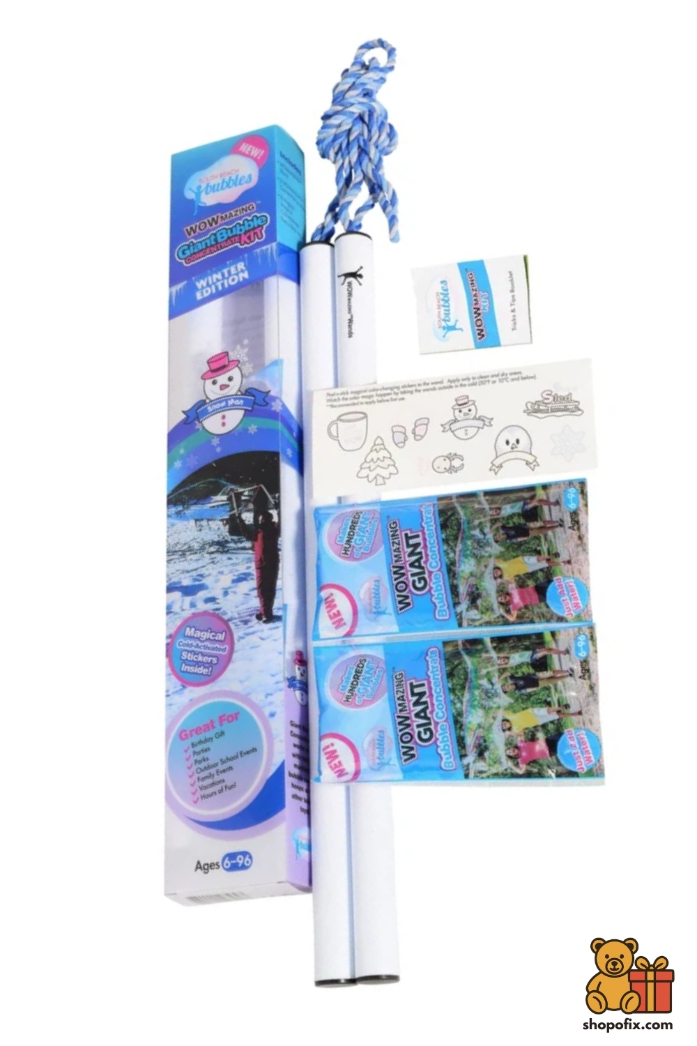 Giant Winter Bubble Maker