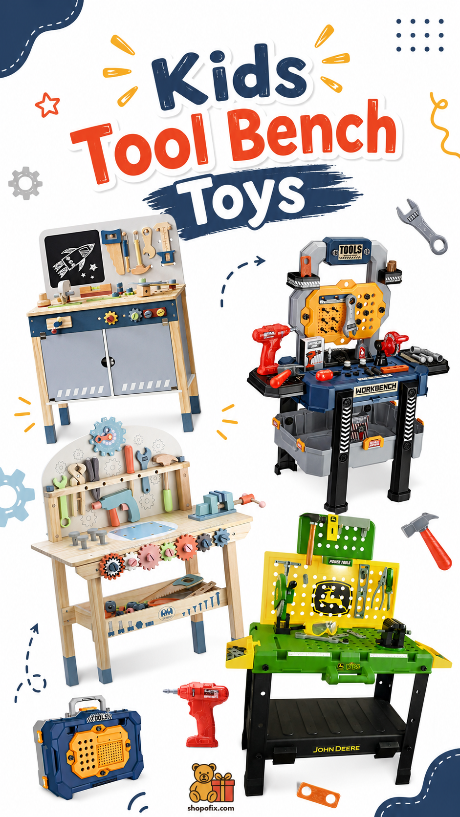 Kids Tool Bench Toys