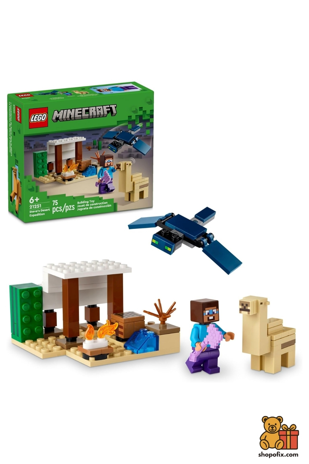 LEGO Minecraft Steve's Desert Expedition Building