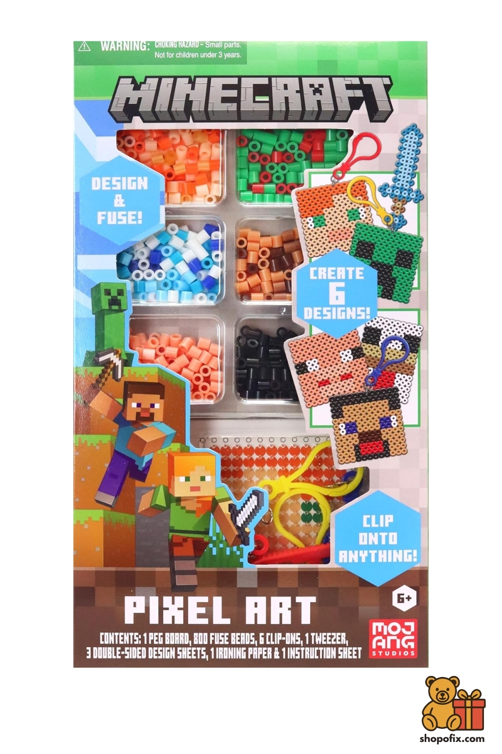Minecraft Pixel Art Bead Kit
