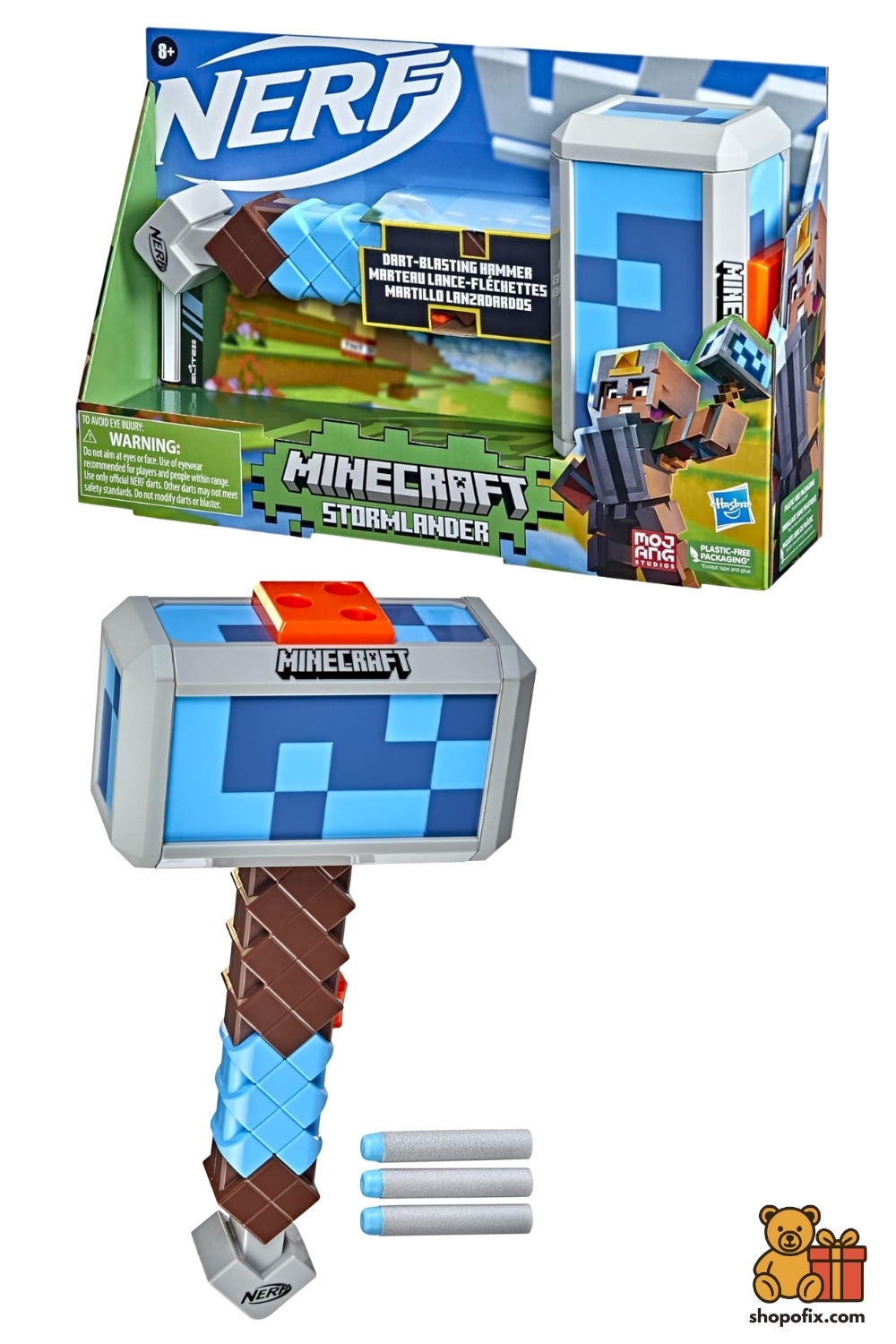 Minecraft Stormlander Dart-Blasting Hammer