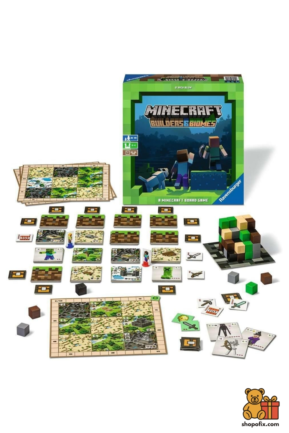 Minecraft Strategy Board Game