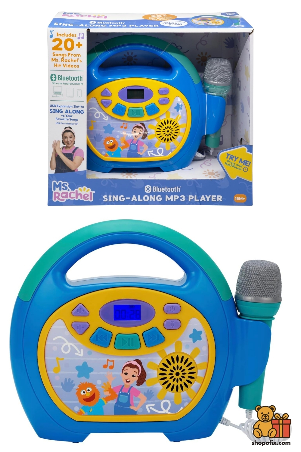 Ms Rachel Kids Karaoke Machine