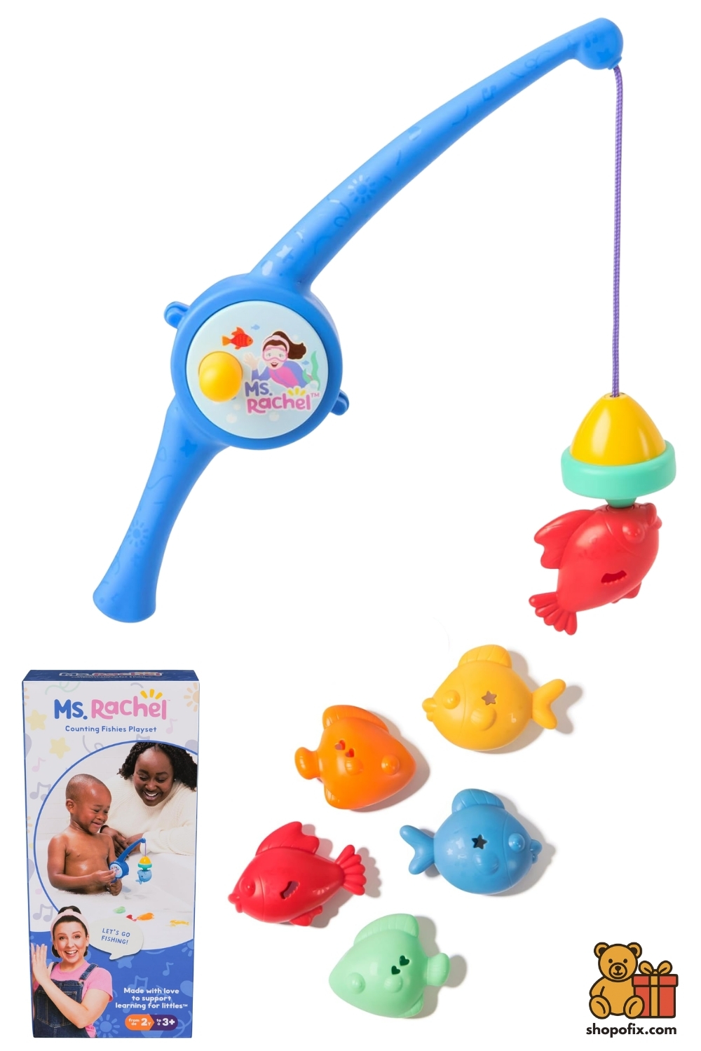 Ms. Rachel Fishes Playset
