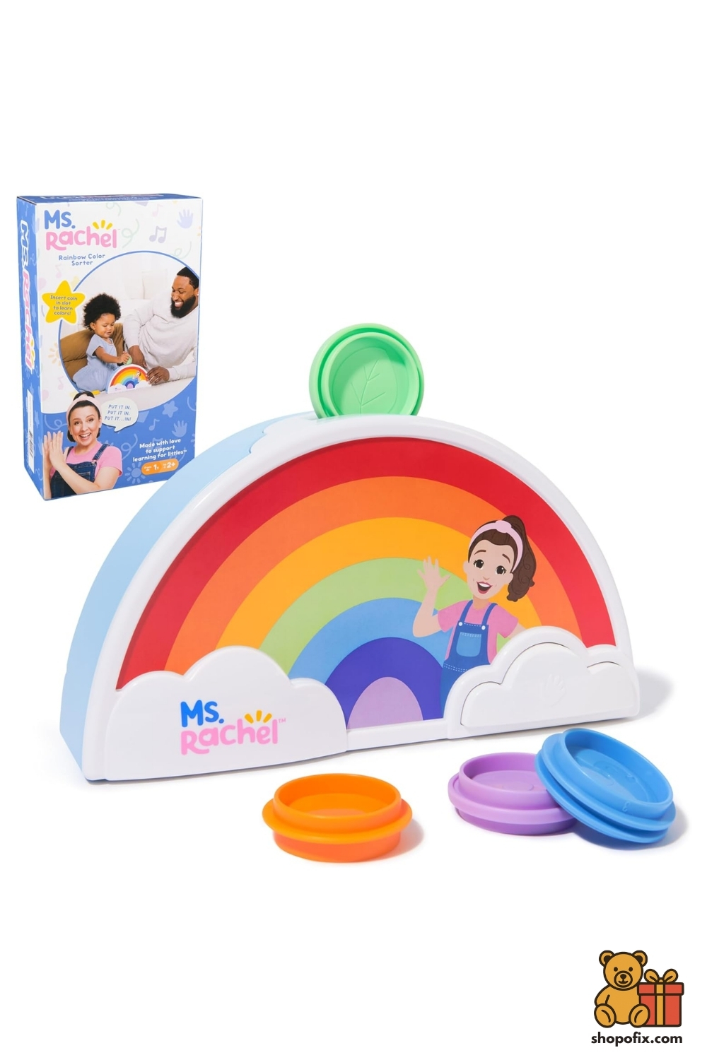 Ms. Rachel Rainbow Color Sorter