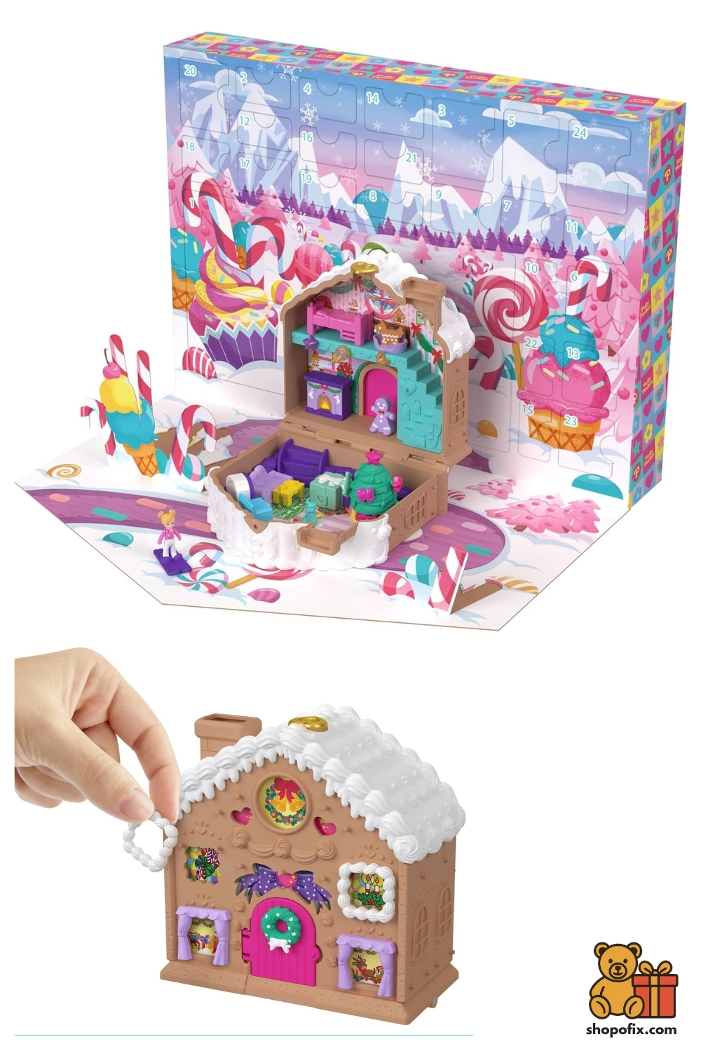 Polly Pocket Doll Advent Calendar