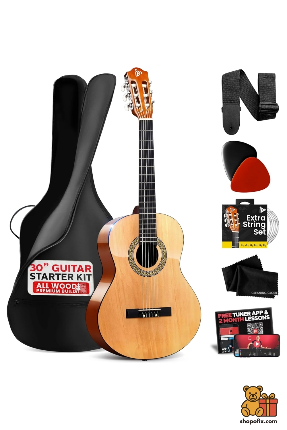 Pyle 1/4 Acoustic Guitar