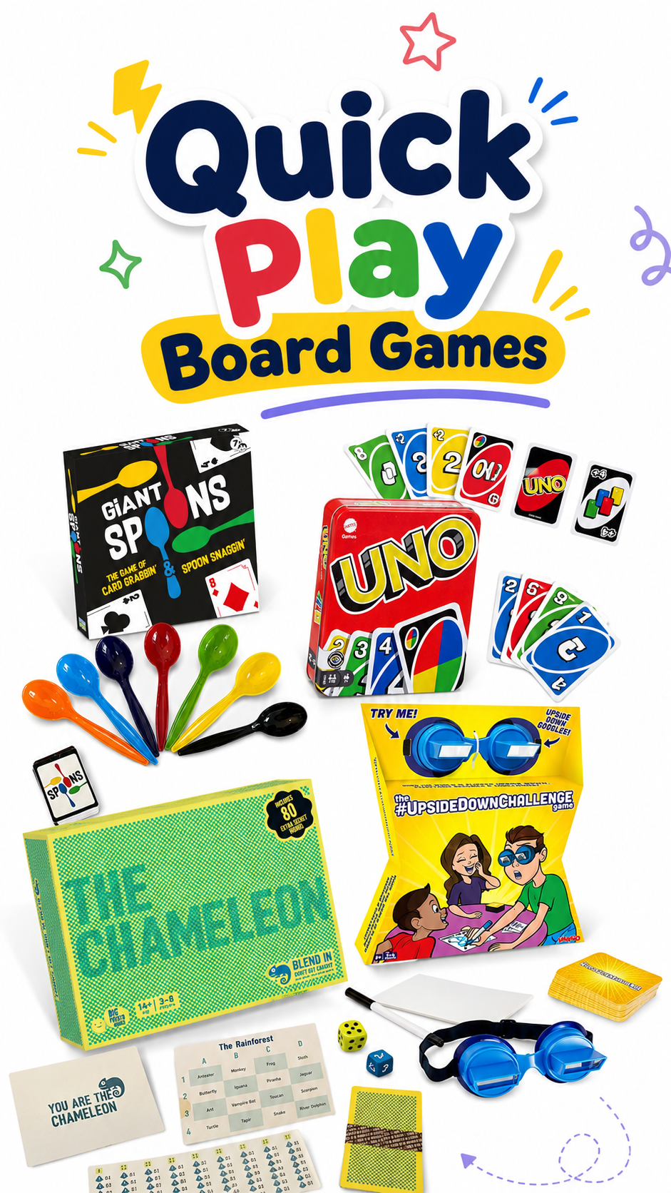 Quick Play Board Games"