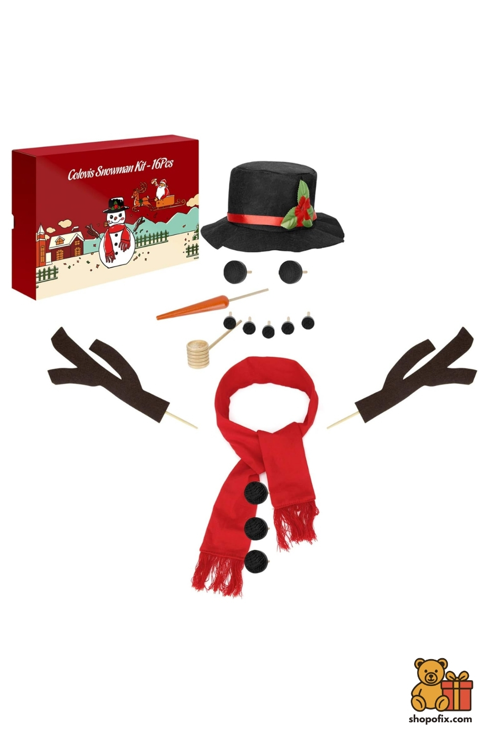 Snowman Decorating Kit