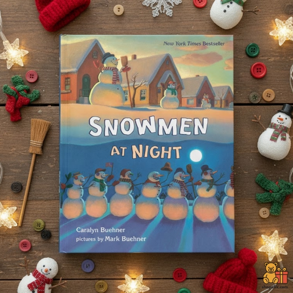 Snowmen at Night by Caralyn Buehner