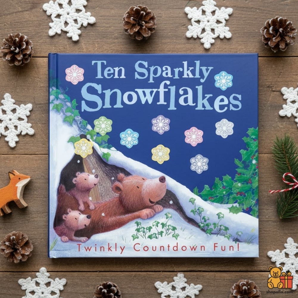 Ten Sparkly Snowflakes by Tiger Tales