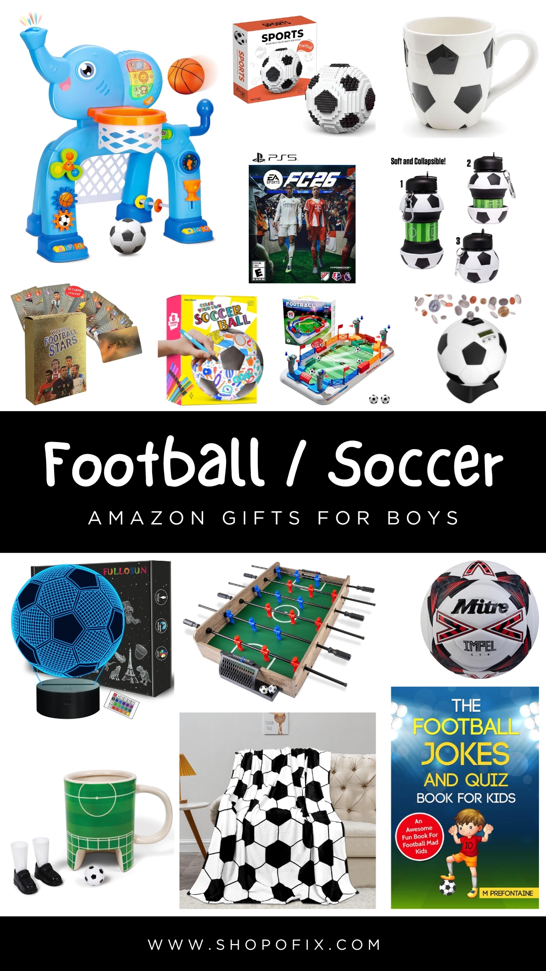 17 Fun Gifts for Kids Who Love Football
