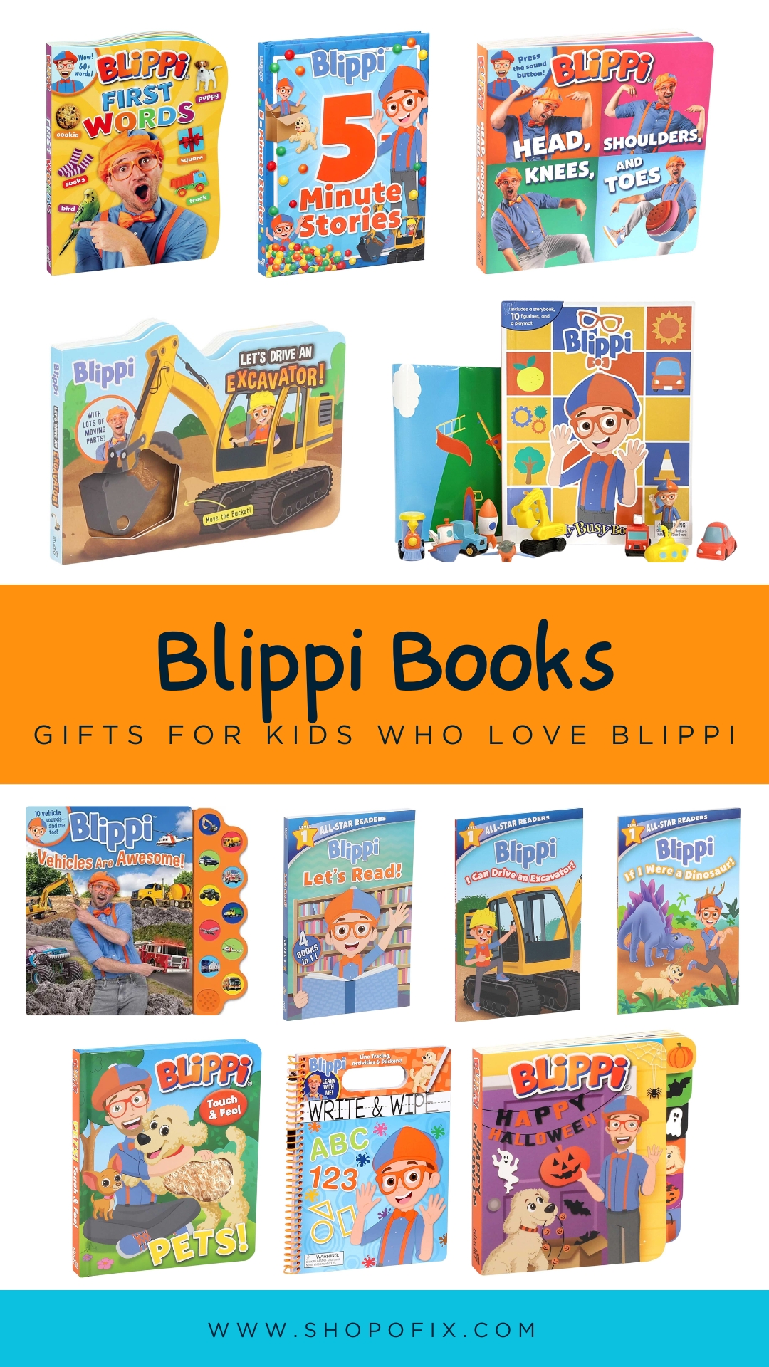 20 Perfect Blippi Book Gift for Kids