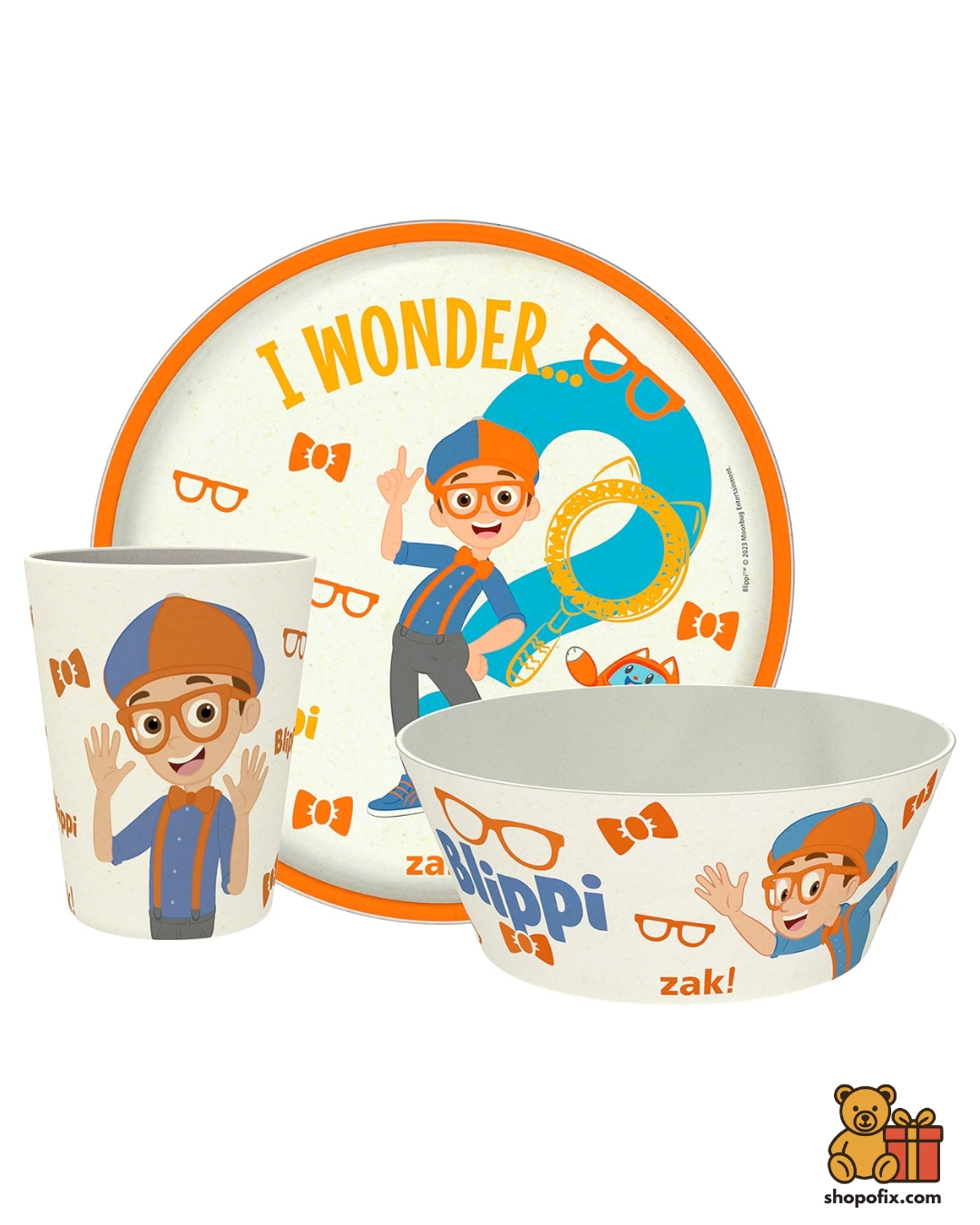 Blippi Kids Dinnerware