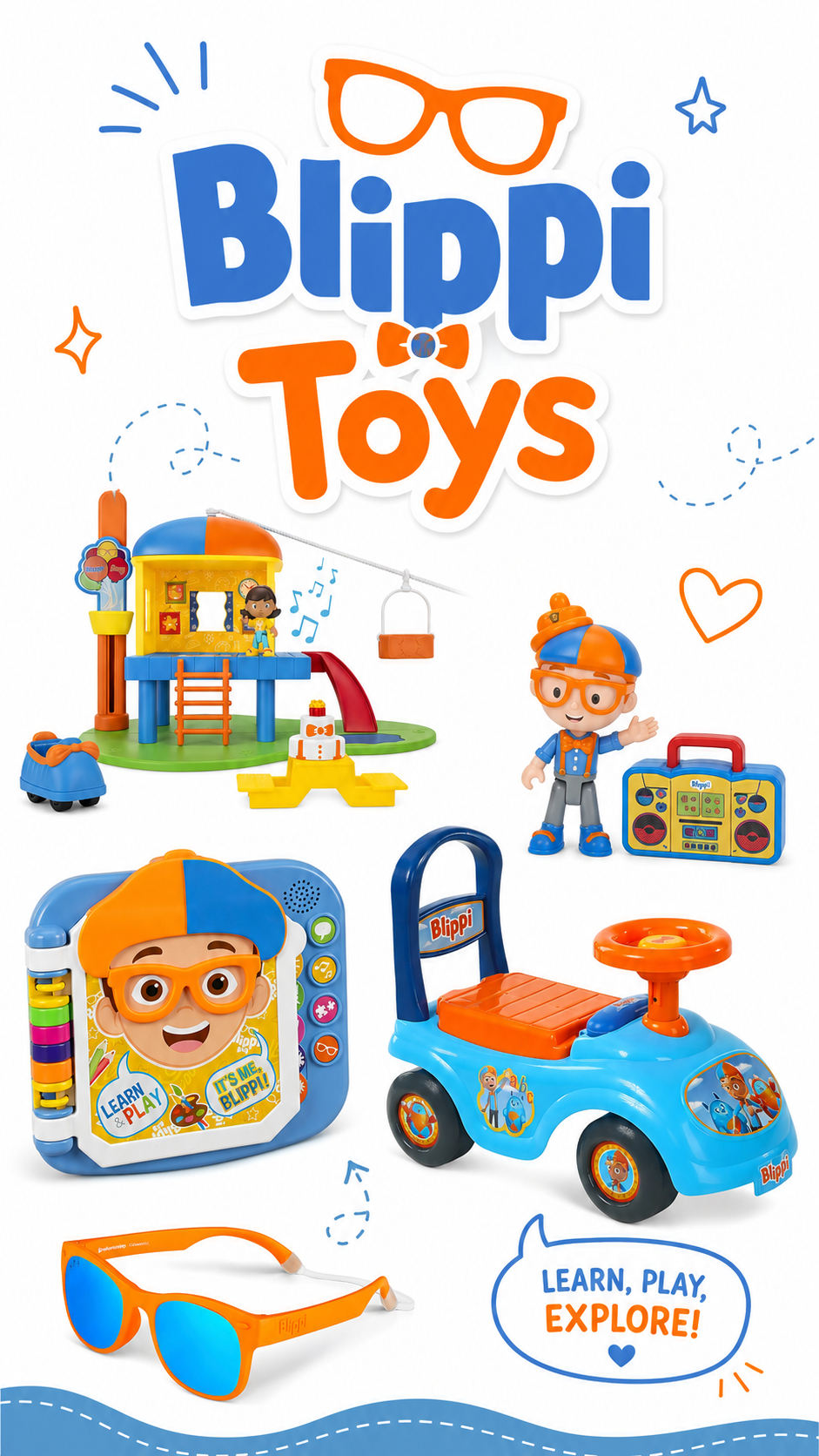 Blippi Toys