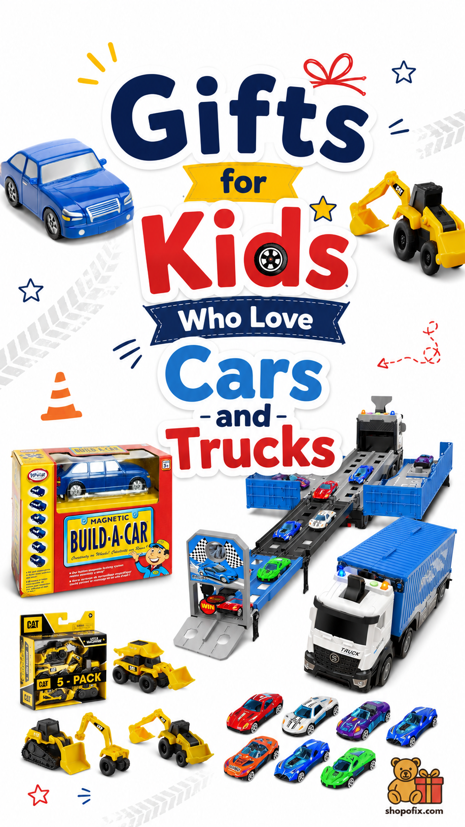 Gifts for Kids Who Love Cars and Trucks