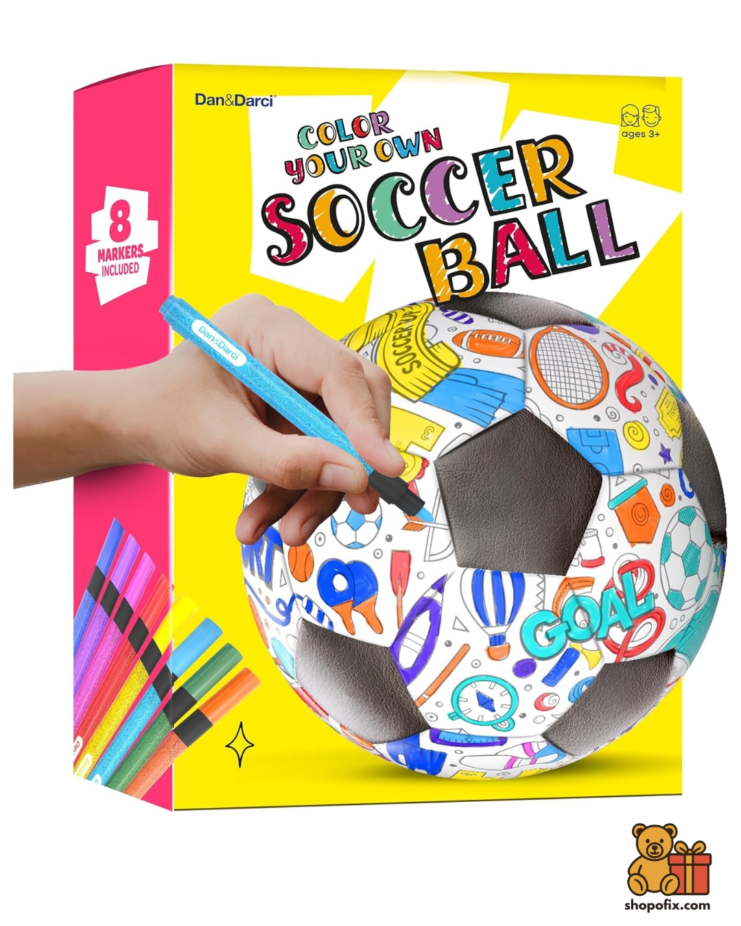 Soccer Ball Coloring Kit