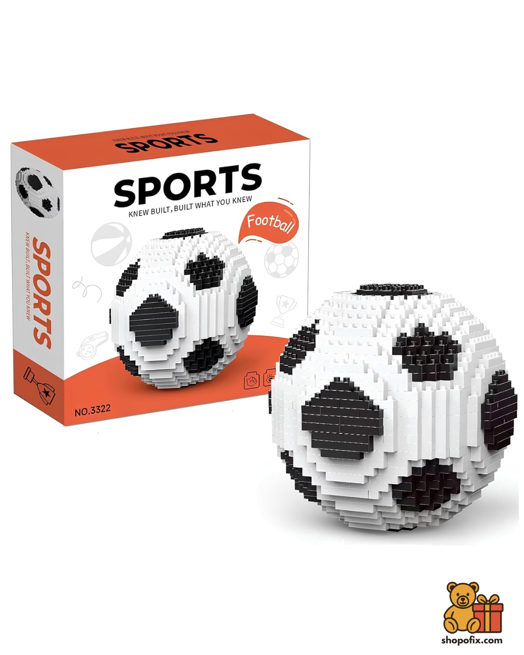 Soccer Building Blocks Football Bricks