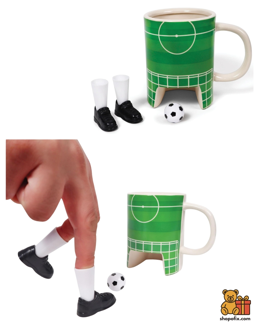 Soccer Mug with Accessories