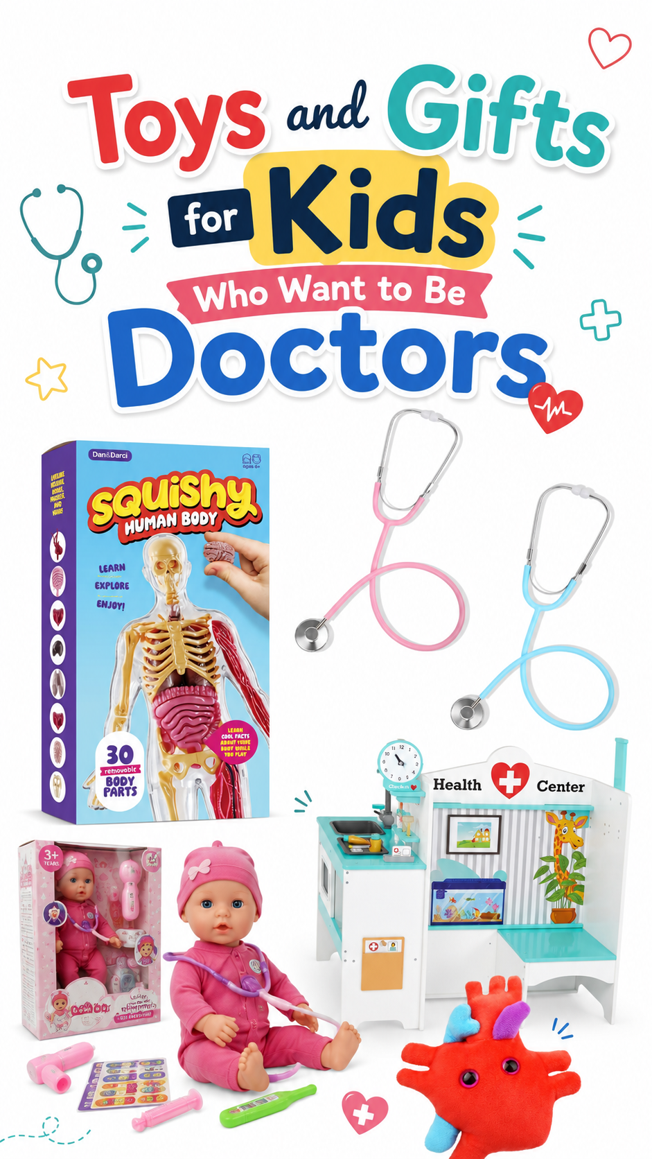 Toys and Gifts for Kids Who Want to Be Doctors
