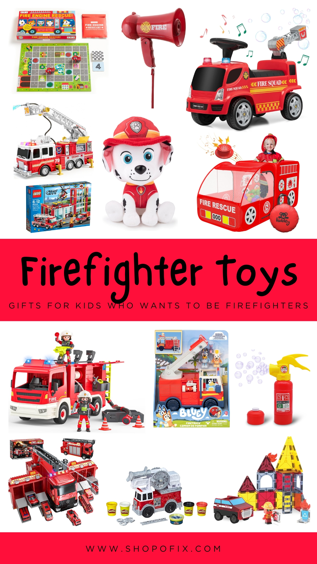 15 Best Gift Firefighter Toys for Kids Who Want to Be Firefighters
