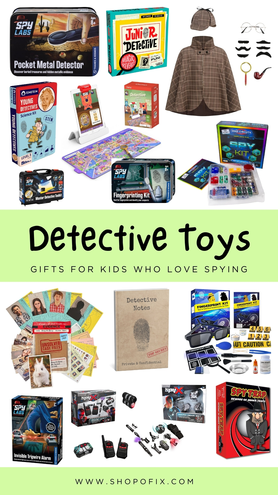 16 Best Gift Detective Toys for Kids Who Love Spying and Focus