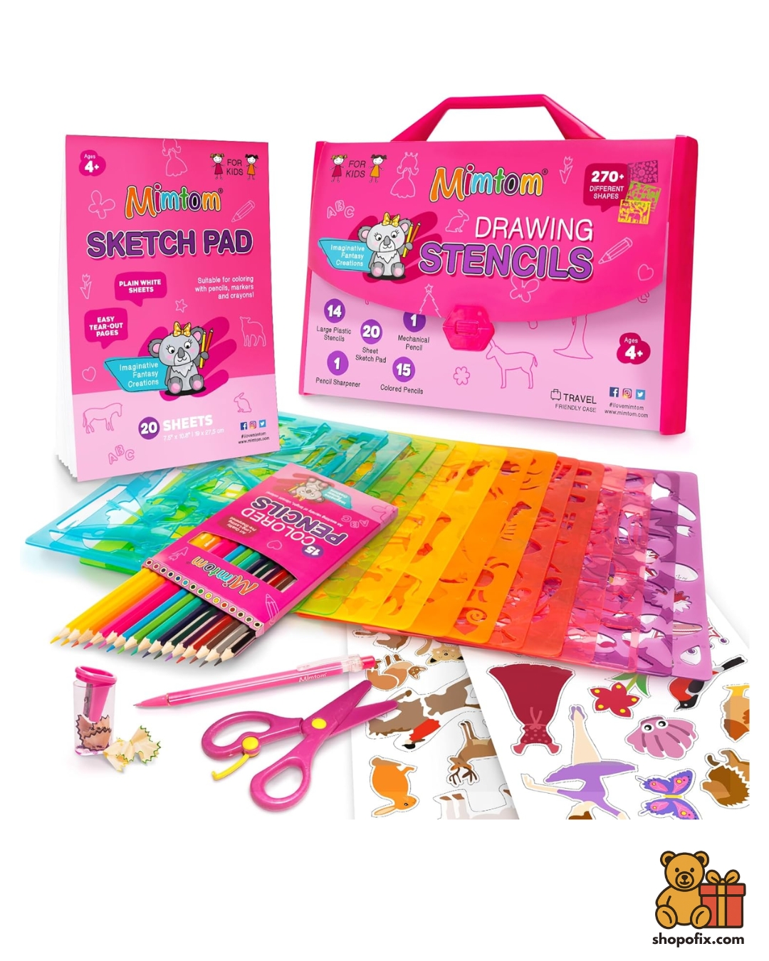 Drawing Stencil Set for Kids