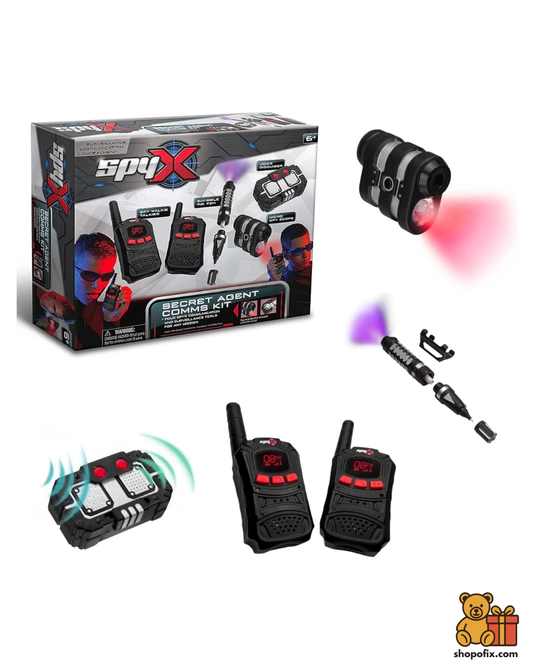 SpyX / Secret Agent Comms Kit