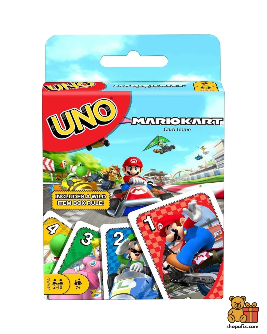 UNO Mario Kart Card Game by Mattel Games