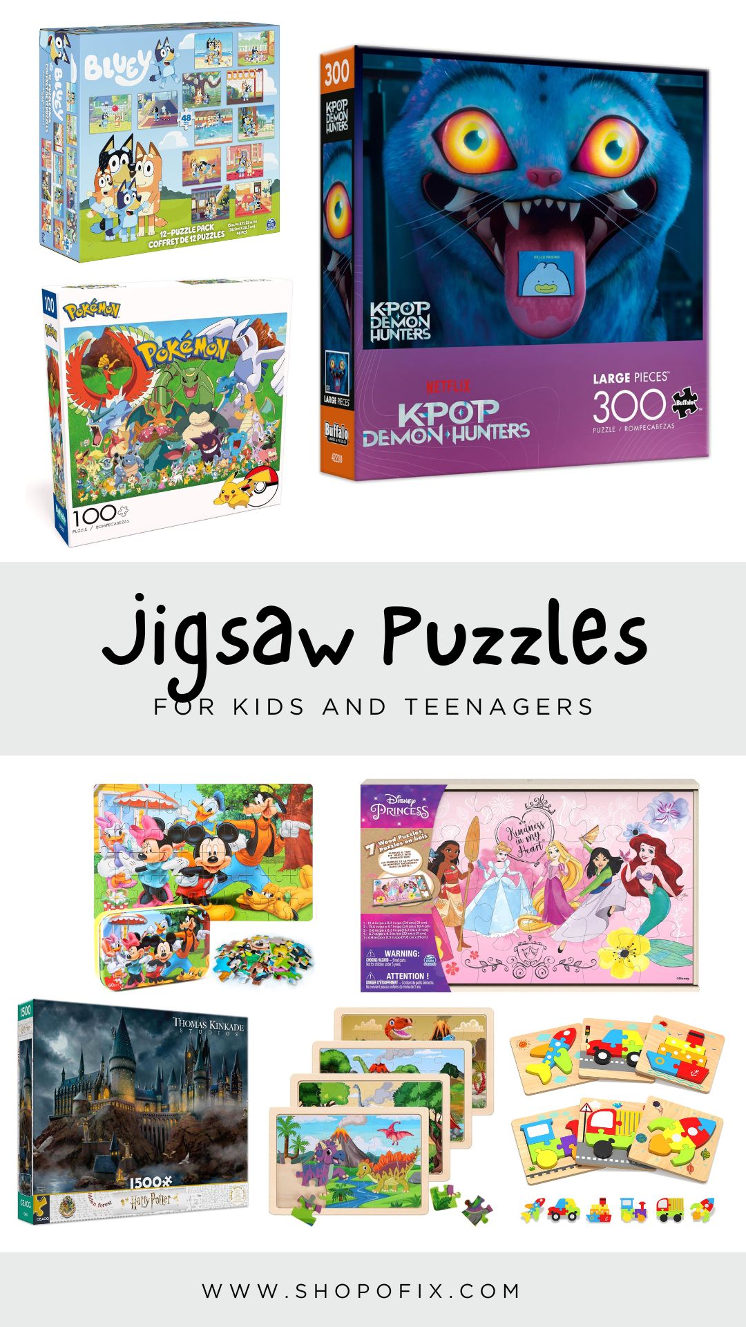 10 Best Jigsaw Puzzles for Kids of All Ages