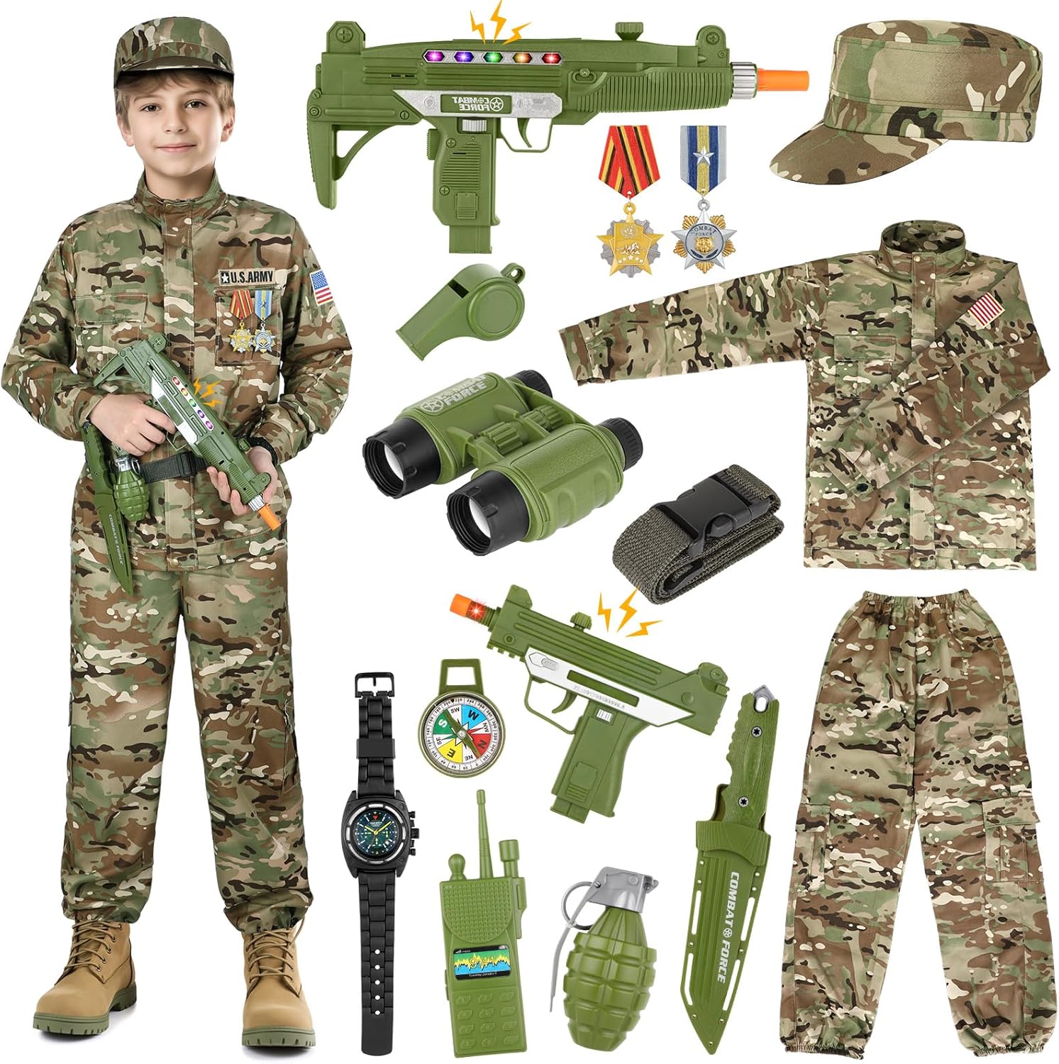Army Costume for Kids - Soldier Toys for Kids