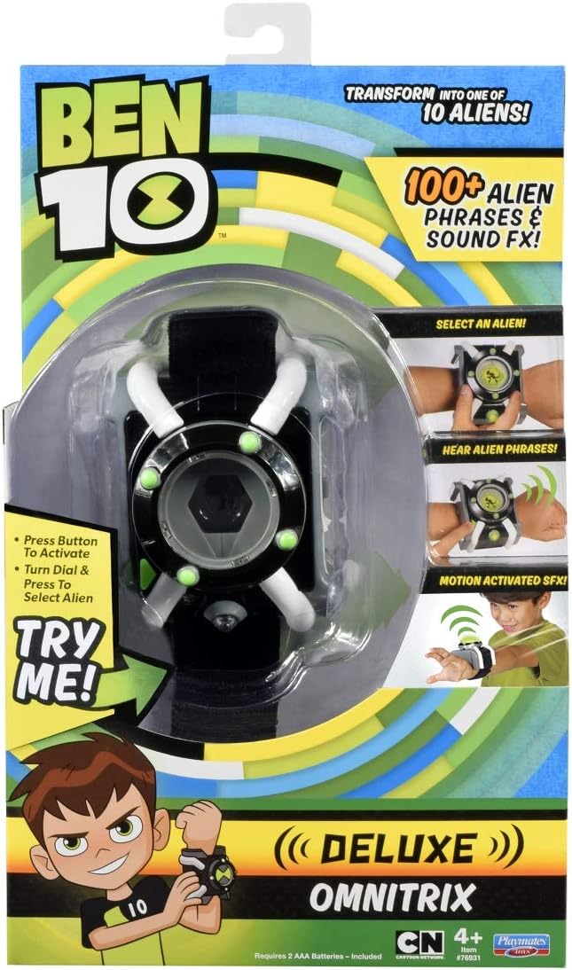 Ben 10 Deluxe Omnitrix Assortment - Ben 10 Toys for Kids