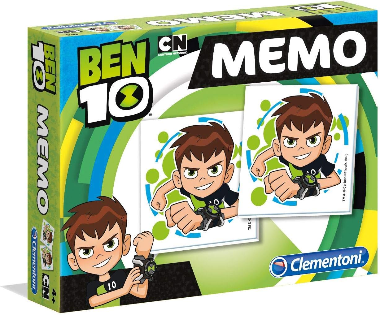 Clementoni Memo Ben 10 Educational Game - Ben 10 Toys for Kids