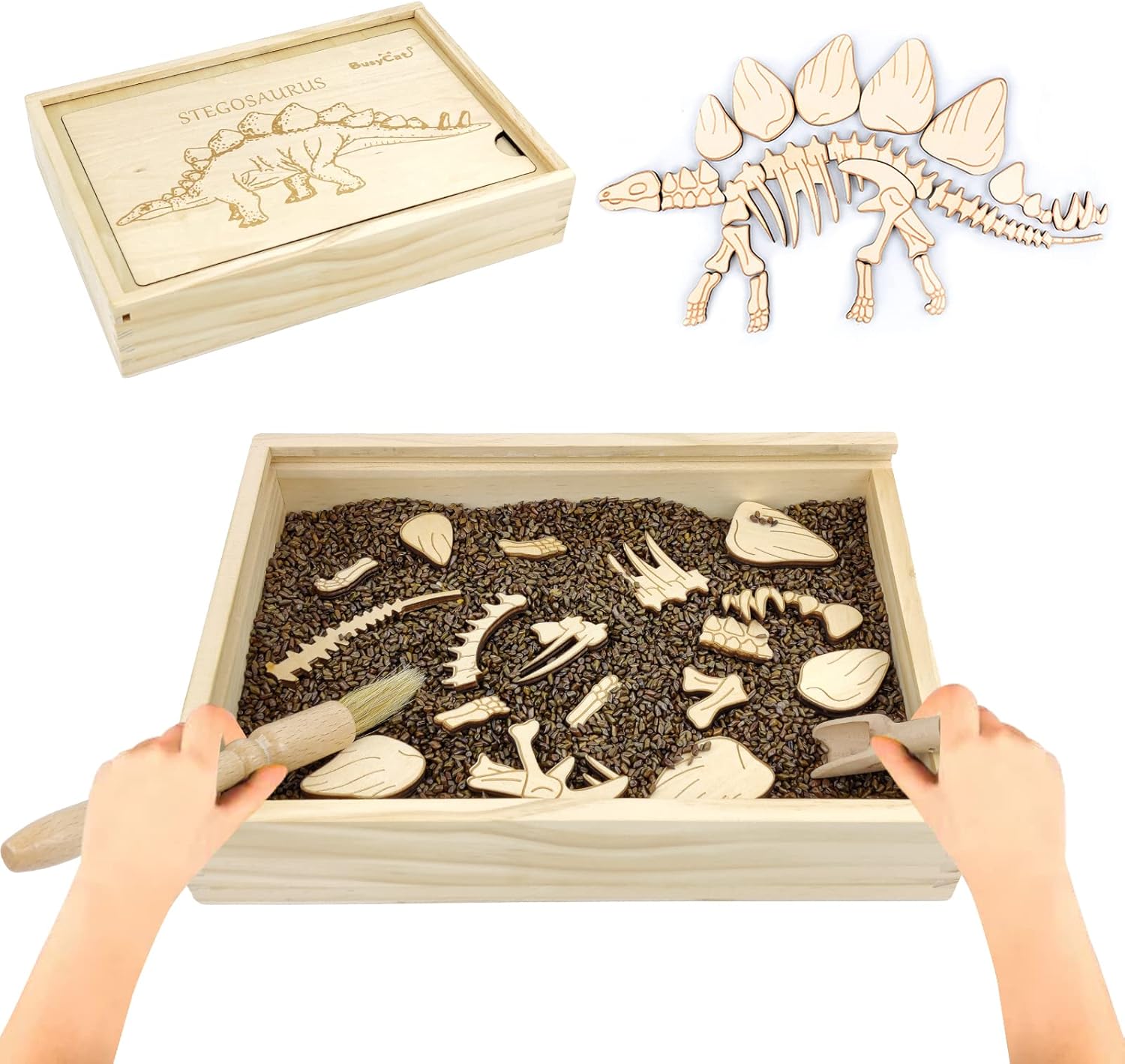 Dinosaur Excavation Archaeology Dig Kit for Kids - Paleontologist Toys for Kids