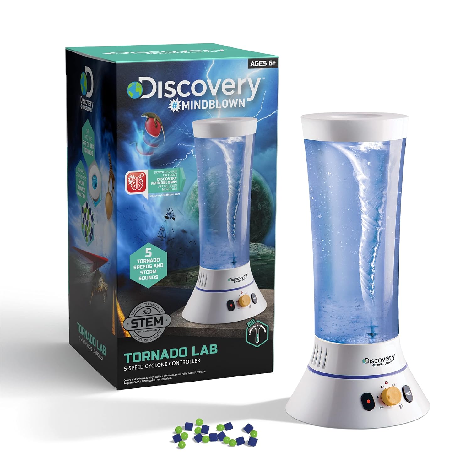 Discovery Tornado Lab Experiment - Meteorologist Toys for Kids
