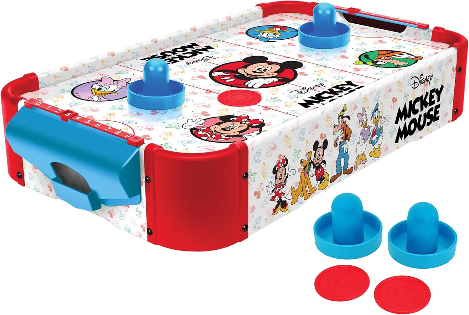 Disney Air Hockey Table for Kids - Winter Olympics Toys